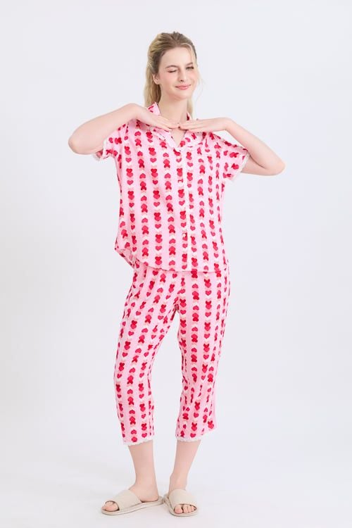  BKL02S5K33-BỘ TOLE LỬNG CỔ PIJAMA VỚI ĐIỂM NHẤN REN NỔI BẬT MANG ĐẾN SỰ DUYÊN DÁNG VÀ THOẢI MÁI 