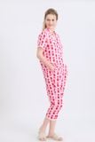  BKL02S5K33-BỘ TOLE LỬNG CỔ PIJAMA VỚI ĐIỂM NHẤN REN NỔI BẬT MANG ĐẾN SỰ DUYÊN DÁNG VÀ THOẢI MÁI 