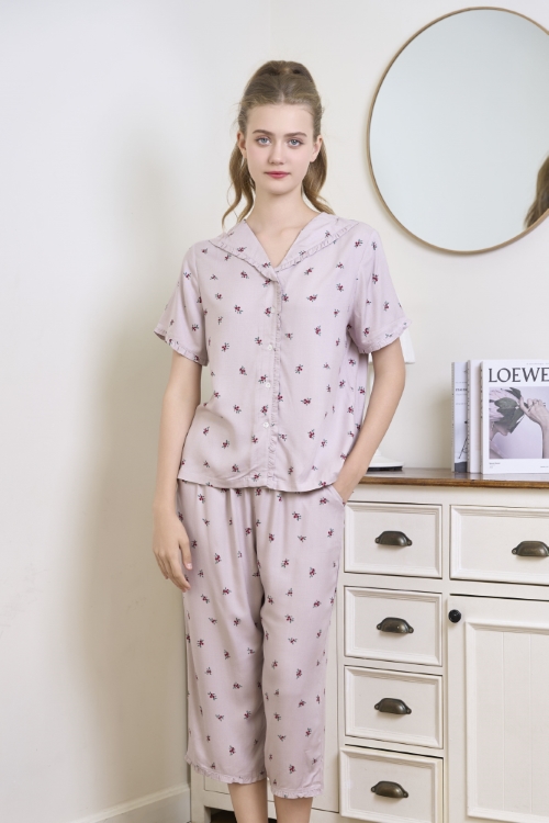 BKL04S5K14-BỘ TOLE LỬNG VỚI THIẾT KẾ BÈO NHÚN LÁ CỔ DUYÊN DÁNG, CHẤT VẢI MỀM MẠI  GIÚP NGƯỜI MẶC THOẢI MÁI SUỐT CẢ NGÀY.