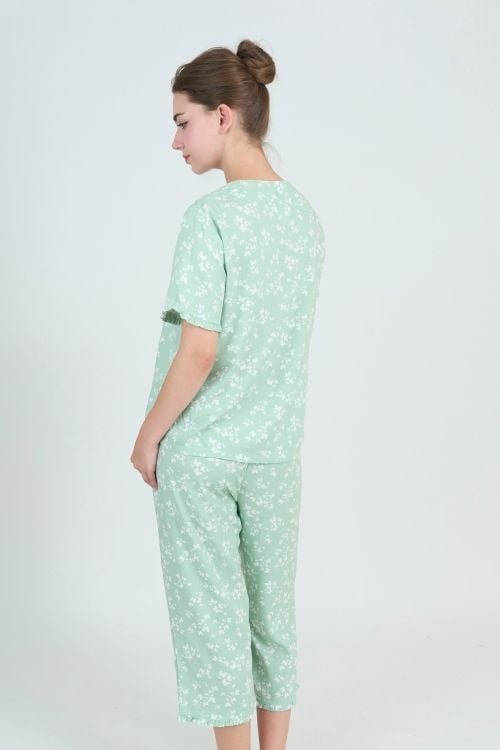  BKL04S5K16-BỘ TOLE LỬNG VỚI THIẾT KẾ BÈO NHÚN LÁ CỔ DUYÊN DÁNG, CHẤT VẢI MỀM MẠI  GIÚP NGƯỜI MẶC THOẢI MÁI SUỐT CẢ NGÀY. 