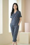  BKL04S5K17-BỘ TOLE LỬNG VỚI THIẾT KẾ BÈO NHÚN LÁ CỔ DUYÊN DÁNG, CHẤT VẢI MỀM MẠI  VÀ  THOẢI MÁI SUỐT CẢ NGÀY. 