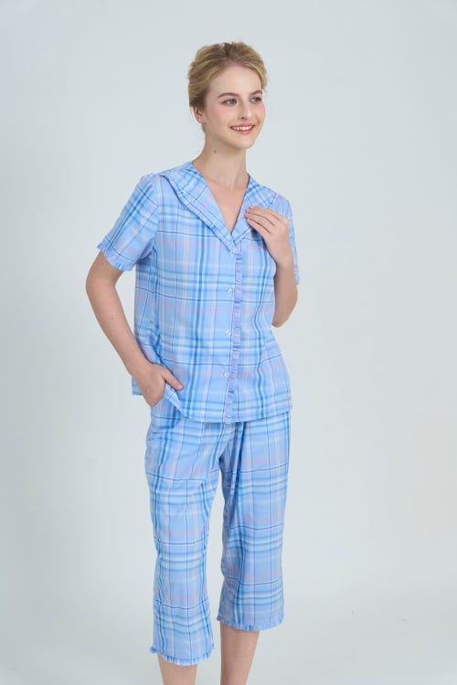  BKL04S5K19-BỘ KATE LỬNG VỚI THIẾT KẾ BÈO NHÚN LÁ CỔ DUYÊN DÁNG, CHẤT VẢI MỀM MẠI  GIÚP NGƯỜI MẶC THOẢI MÁI SUỐT CẢ NGÀY. 