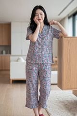 BKL04S5K20-BỘ KATE LỬNG VỚI THIẾT KẾ BÈO NHÚN LÁ CỔ DUYÊN DÁNG, CHẤT VẢI MỀM MẠI  GIÚP NGƯỜI MẶC THOẢI MÁI SUỐT CẢ NGÀY.