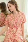  BKL04S5K26-BỘ KATE LỬNG VỚI THIẾT KẾ BÈO NHÚN LÁ CỔ DUYÊN DÁNG, CHẤT VẢI MỀM MẠI  GIÚP NGƯỜI MẶC THOẢI MÁI SUỐT CẢ NGÀY. 
