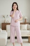  BKL11W5K10-BỘ LỬNG KATE THIẾT KẾ CỔ LÁ SEN VỚI ĐIỂM NHẤN VIỀN  NỔI BẬT TẠO CẢM GIÁC THOẢI MÁI VÀ TRẺ TRUNG. 
