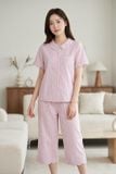  BKL11W5K10-BỘ LỬNG KATE THIẾT KẾ CỔ LÁ SEN VỚI ĐIỂM NHẤN VIỀN  NỔI BẬT TẠO CẢM GIÁC THOẢI MÁI VÀ TRẺ TRUNG. 