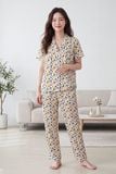  BSD02W6S07-BỘ SATIN DÀI VỚI THIẾT KẾ PIJAMA ĐIỂM NHẤN VIỀN NỔI BẬT MANG LẠI SỰ THANH LỊCH VÀ THOẢI MÁI KHI MẶC 