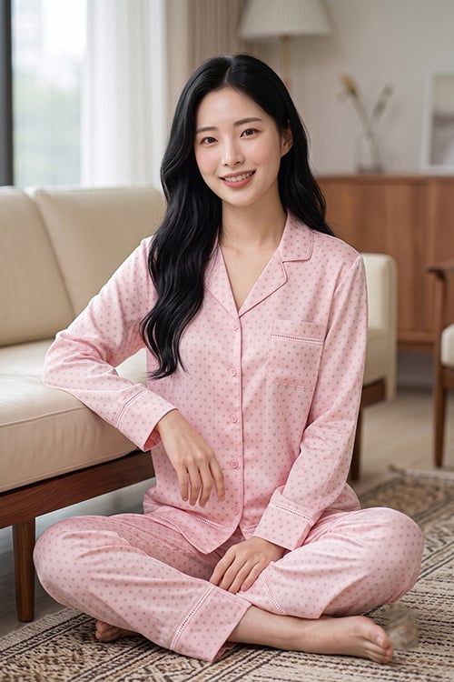  BSD03W5S05-BỘ SATIN DÀI VỚI THIẾT KẾ CỔ PIJAMA PHỐI REN NỔI BẬT  MANG PHONG CÁCH THANH LỊCH VÀ TẠO CẢM GIÁC THOẢI MÁI KHI MẶC. 