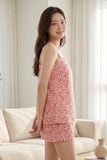  BSK01W5K14-BỘ SHORT KATE  2 DÂY PHỐI REN TRANG TRÍ NỔI BẬT MANG PHONG CÁCH TRẺ TRUNG VÀ  TẠO CẢM GIÁC THOẢI MÁI KHI MẶC 