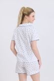  BSK03W5K22-BỘ SHORT KATE THIẾT KẾ CỔ LÁ SEN VỚI ĐIỂM NHẤN RODE NỔI BẬT TẠO CẢM GIÁC THOẢI MÁI VÀ TRẺ TRUNG. 