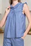  BSK04S5K14-BỘ SHORT KATE THIẾT KẾ CỔ SEN VÀ PHỐI TAY BÈO XINH XẮN , TẠO CẢM GIÁC THOẢI MÁI VÀ TƯƠI TRẺ. 