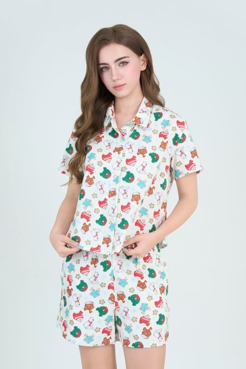  BSK05S5K02-BỘ SHORT KATE VỚI THIẾT KẾ CỔ SƠ MI MANG LẠI CẢM GIÁC MÁT MẺ, THOẢI MÁI VÀ TRẺ TRUNG PHÙ HỢP CHO MÙA HÈ 