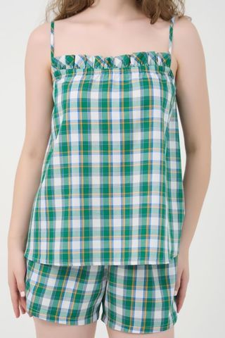  BSK090W41-BỘ SHORT KATE VỚI THIẾT KẾ 2 DÂY ĐIỂM NHẤN BÈO NHÚN MANG NÉT TRẺ TRUNG VÀ TẠO CẢM GIÁC THOẢI MÁI KHI MẶC 