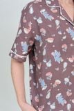  BSK09W5K02-BỘ SHORT KATE VỚI THIẾT KÊ CỔ PIJAMA PHỐI VIỀN NỔI BẬT, TẠO ĐIỂM NHẤN TINH TẾ , MANG PHONG CÁCH NHẸ NHÀNG VÀ THOẢI MÁI 