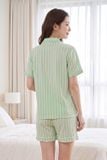  BSK10S6K01-BỘ SHORT KATE VỚI THIẾT KẾ CỔ PIJAMA ĐIỂM NHẤN VIỀN NỔI BẬT MANG ĐẾN SỰ TRẺ TRUNG, NĂNG ĐỘNG VÀ TẠO CẢM GIÁC THOẢI MÁI KHI MẶC 