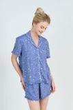  BSK10W5K01-BỘ SHORT TOLE VỚI THIẾT KÊ CỔ PIJAMA PHỐI VIỀN NỔI BẬT, TẠO ĐIỂM NHẤN TINH TẾ , MANG PHONG CÁCH NHẸ NHÀNG VÀ THOẢI MÁI 