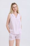  BSK13W5K01-BỘ SHORT KATE VỚI THIẾT KẾ CỔ SEN ĐÍNH NƠ NHẸ NHÀNG, NỮ TÍNH CÙNG CHẤT LIỆU MỀM MẠI, THOÁNG MÁT MANG LẠI CẢM GIÁC DỄ CHỊU KHI MẶC. 