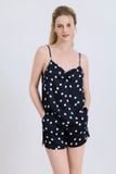  BSS01S5S43-BỘ SATIN SHORT VỚI THIẾT KẾ 2 DÂY QUYẾN RŨ, MANG LẠI CẢM GIÁC MỀM MẠI VÀ THOÁNG MÁT. 