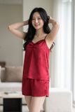  BSS01S5S45-BỘ SHORT THUN VỚI THIẾT KẾ 2 DÂY MANG  PHONG CÁCH TRẺ TRUNG VÀ THOÁNG MÁT. 