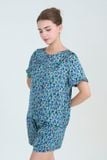  BSS01W5S02-"BỘ SHORT SATIN VỚI THIẾT KẾ CỔ SEN PHỐI BÈO NHẸ NHÀNG, MANG LẠI SỰ TRẺ TRUNG VÀ THOẢI MÁI  " 