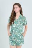  BSS02S5S62-BỘ SHORT SATIN VỚI THIẾT KẾ CỔ PIJAMA MANG PHONG CÁCH NHẸ NHÀNG VÀ THOẢI MÁI KHI MẶC 