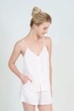  BSS02W5S04-BỘ SHORT SATIN VỚI THIẾT KẾ 2 DÂY QUYẾN RŨ, MANG LẠI CẢM GIÁC MỀM MẠI VÀ THOÁNG MÁT. 