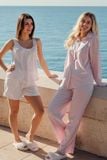  BSS03S6S01-BỘ SATIN SHORT VỚI THIẾT KẾ 2 DÂY QUYẾN RŨ, MANG LẠI CẢM GIÁC MỀM MẠI VÀ THOÁNG MÁT. 