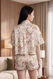  BSS05S6S01-BỘ SHORT SATIN VỚI THIẾT KẾ CỔ SƠ MI ĐƠN GIẢN MANG LẠI SỰ TRẺ TRUNG CÙNG CHẤT LIỆU MỀM MẠI TẠO CẢM GIÁC THOẢI MÁI KHI MẶC. 