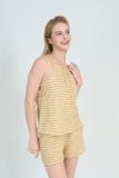  BST03S5T06-BỘ SHORT THUN VỚI THIẾT KẾ 2 DÂY MANG  PHONG CÁCH TRẺ TRUNG VÀ THOÁNG MÁT. 