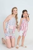  BST03S5T07-BỘ SHORT THUN VỚI THIẾT KẾ 2 DÂY MANG  PHONG CÁCH TRẺ TRUNG VÀ THOÁNG MÁT. 