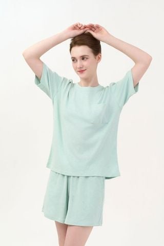  BST03W5T03-BỘ SHORT THUN  VỚI THIẾT KẾ CỔ TRÒN ĐƠN GIẢN MANG LẠI SỰ TRẺ TRUNG, NĂNG ĐỘNG VÀ THOẢI MÁI KHI MẶC 