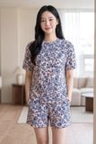  BST03W5T05-BỘ SHORT THUN  VỚI THIẾT KẾ CỔ TRÒN ĐƠN GIẢN MANG LẠI SỰ TRẺ TRUNG, NĂNG ĐỘNG VÀ THOẢI MÁI KHI MẶC 