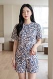  BST03W5T05-BỘ SHORT THUN  VỚI THIẾT KẾ CỔ TRÒN ĐƠN GIẢN MANG LẠI SỰ TRẺ TRUNG, NĂNG ĐỘNG VÀ THOẢI MÁI KHI MẶC 