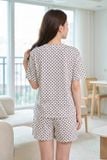  BST03W5T06-BỘ SHORT THUN  VỚI THIẾT KẾ CỔ TRÒN ĐƠN GIẢN MANG LẠI SỰ TRẺ TRUNG, NĂNG ĐỘNG VÀ THOẢI MÁI KHI MẶC 