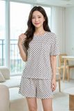  BST03W5T06-BỘ SHORT THUN  VỚI THIẾT KẾ CỔ TRÒN ĐƠN GIẢN MANG LẠI SỰ TRẺ TRUNG, NĂNG ĐỘNG VÀ THOẢI MÁI KHI MẶC 