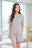  BST03W5T06-BỘ SHORT THUN  VỚI THIẾT KẾ CỔ TRÒN ĐƠN GIẢN MANG LẠI SỰ TRẺ TRUNG, NĂNG ĐỘNG VÀ THOẢI MÁI KHI MẶC 
