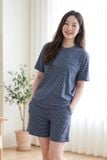  BST03W5T07-BỘ SHORT THUN  VỚI THIẾT KẾ CỔ TRÒN ĐƠN GIẢN MANG LẠI SỰ TRẺ TRUNG, NĂNG ĐỘNG VÀ THOẢI MÁI KHI MẶC 