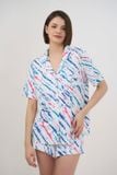  BST060W45-BỘ SHORT THUN PIJAMA THIẾT KẾ TỪ CHẤT LIỆU THUN CO GIÃN, MỀM MẠI MANG LẠI SỰ THOẢI MÁI KHI MẶC 