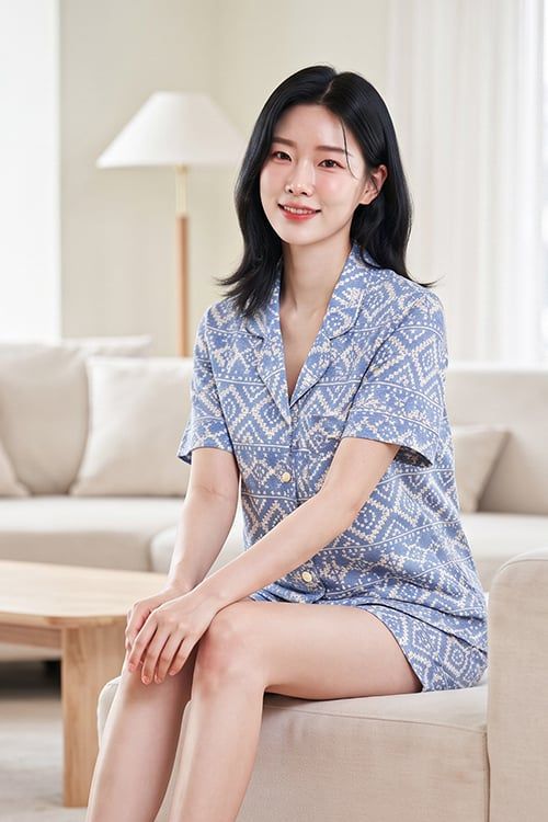  BST09W5T08-BỘ SHORT THUN PIJAMA THIẾT KẾ TỪ CHẤT LIỆU THUN CO GIÃN, MỀM MẠI MANG LẠI SỰ THOẢI MÁI VÀ THOÁNG MÁT 