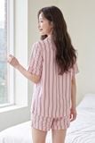  BST09W5T09-BỘ SHORT THUN PIJAMA THIẾT KẾ TỪ CHẤT LIỆU THUN CO GIÃN, MỀM MẠI MANG LẠI SỰ THOẢI MÁI VÀ THOÁNG MÁT 
