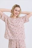  BST11W5T02-BỘ SHORT THUN  VỚI THIẾT KẾ CỔ TRÒN ĐƠN GIẢN MANG LẠI SỰ TRẺ TRUNG, NĂNG ĐỘNG VÀ THOẢI MÁI KHI MẶC 