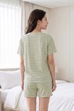  BST12W5T06-BỘ SHORT THUN  VỚI THIẾT KẾ CỔ TRÒN ĐƠN GIẢN MANG LẠI SỰ TRẺ TRUNG, NĂNG ĐỘNG VÀ THOẢI MÁI KHI MẶC 