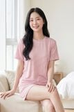  BST12W5T07-BỘ SHORT THUN  VỚI THIẾT KẾ CỔ TRÒN ĐƠN GIẢN MANG LẠI SỰ TRẺ TRUNG, NĂNG ĐỘNG VÀ THOẢI MÁI KHI MẶC 