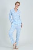  BTD08S5T12-BỘ THUN DÀI VỚI THIẾT KẾ PIJAMA TỪ CHẤT LIỆU  CO GIÃN, MỀM MẠI CÙNG VỚI HỌA TIẾT NOEL NHẸ NHÀNG, DỄ THƯƠNG  RẤT PHÙ HỢP CHO NHỮNG NGÀY SE LẠNH 