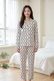  BTD08S5T13-BỘ THUN DÀI VỚI THIẾT KẾ PIJAMA TỪ CHẤT LIỆU  CO GIÃN, MỀM MẠI MANG LẠI SỰ THOẢI MÁI KHI MẶC 