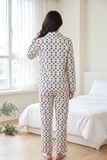  BTD08S5T13-BỘ THUN DÀI VỚI THIẾT KẾ PIJAMA TỪ CHẤT LIỆU  CO GIÃN, MỀM MẠI MANG LẠI SỰ THOẢI MÁI KHI MẶC 