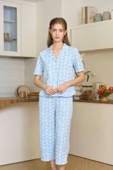 BTL01S5T16-BỘ LỬNG THUN VỚI THIẾT KẾ PIJAMA ĐIỂM NHẤN RODE NỔI BẬT TẠO SỰ TRẺ TRUNG VÀ NĂNG ĐỘNG