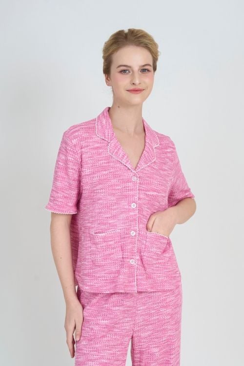  BTL01S5T18-BỘ LỬNG THUN VỚI THIẾT KẾ PIJAMA ĐIỂM NHẤN RODE NỔI BẬT TẠO SỰ TRẺ TRUNG VÀ NĂNG ĐỘNG 