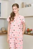  BTL01W5T01-BỘ LỬNG THUN VỚI THIẾT KẾ PIJAMA ĐIỂM TẠO SỰ TRẺ TRUNG VÀ NĂNG ĐỘNG 
