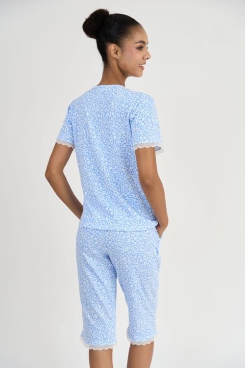  BTL02S5T18-BỘ THUN LỬNG VỚI THIẾT KẾ CỔ TRÒN ĐIỂM NHẤN REN NỔI BẬT MANG ĐẾN SỰ TRẺ TRUNG, NĂNG ĐỘNG 